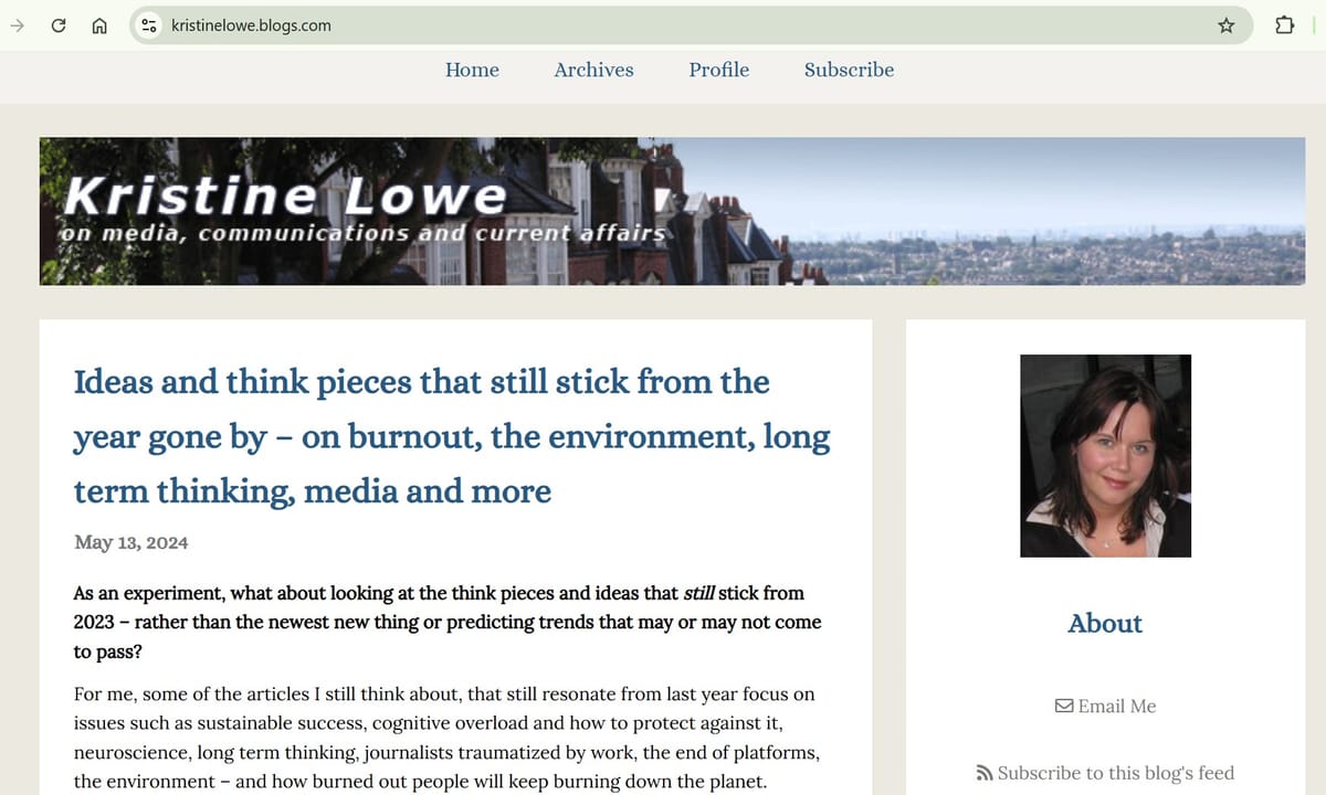 20 years of blogging on Typepad has come to an end: Ghost is my new platform